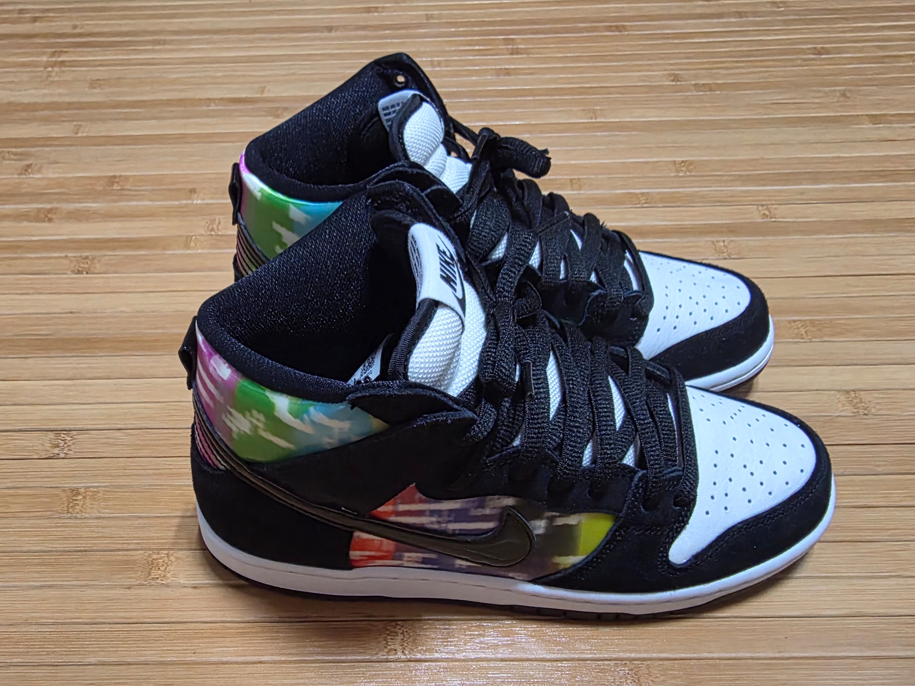 Nike SB Dunk High Pro Test Pattern 착용 스타일