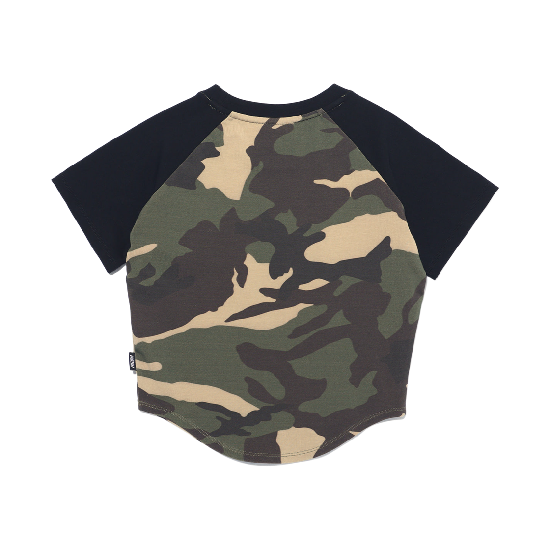 프리덤 우먼스 로고 래글런 티셔츠 블랙카모(FREEDOM Women's Logo Raglan T-shirt Black Camo) - 2