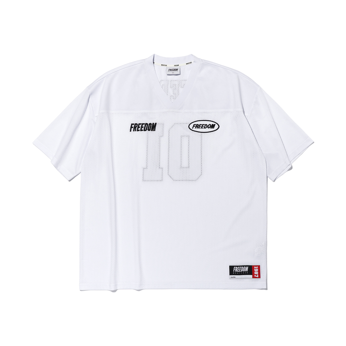 프리덤 프리덤 메쉬 럭비 져지 화이트/블랙(FREEDOM Freedom Mesh Rugby Jersey White/Black) - 2