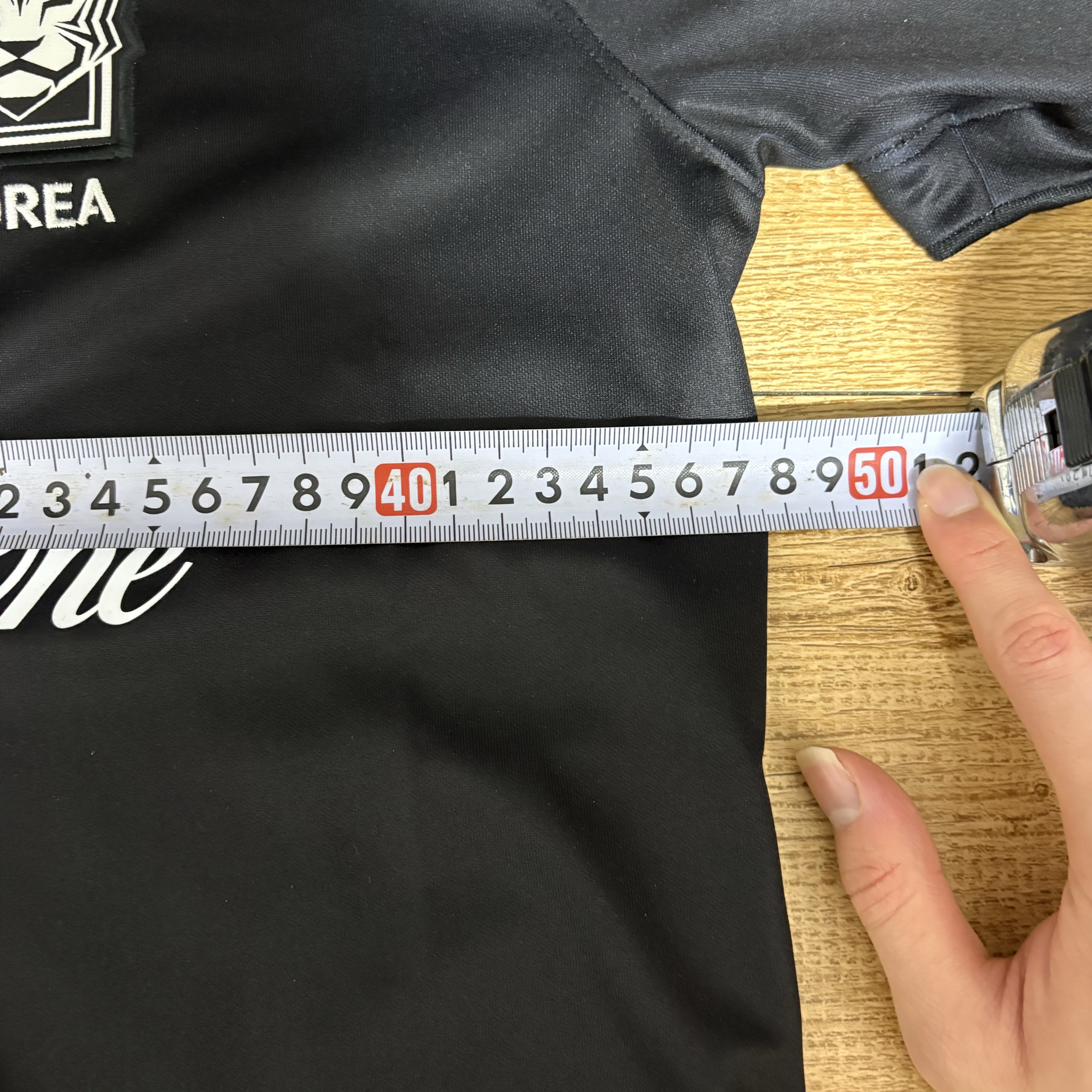 Nike x Peaceminusone Korea Academy Pro Short-Sleeve Football Top Black White 착용 스타일 - 1