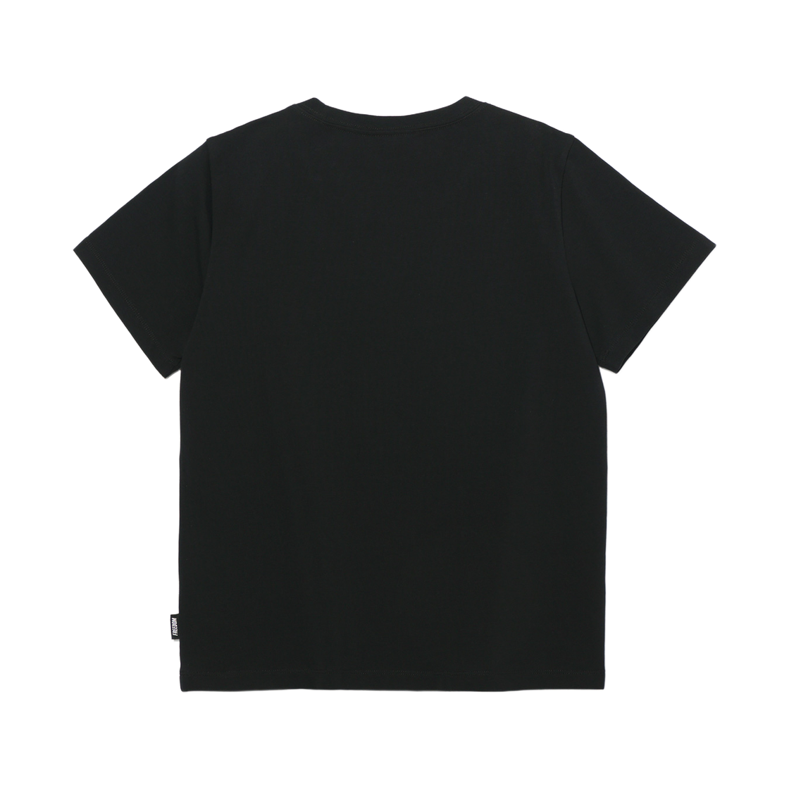 프리덤 우먼스 스몰로고 스탠다드핏 숏 슬리브 블랙(FREEDOM Women's Small Logo Standard Fit Short Sleeve Black) - 2