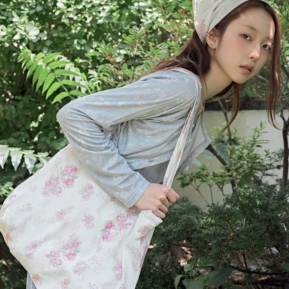 뮤즈무드 로즈 레터 가든 백(Musemood Rose Letter Garden Bag) - 3