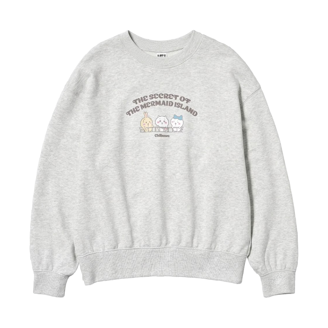 491210-02 (W) Uniqlo UT x Chiikawa Sweatshirt Light Gray