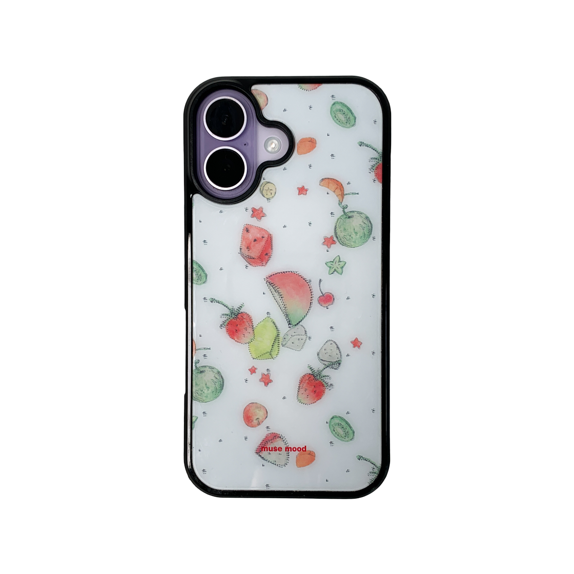 뮤즈무드 화채 에폭시 휴대폰 케이스(Musemood Hwachae Epoxy Phone Case)