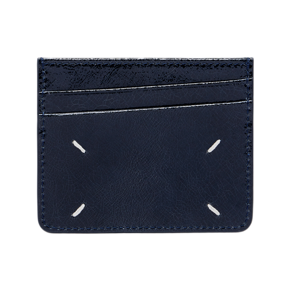 메종 마르지엘라 포 스티치 카드 홀더 네이비 블루(Maison Margiela Four Stitches Card Holder Navy Blue) - 3