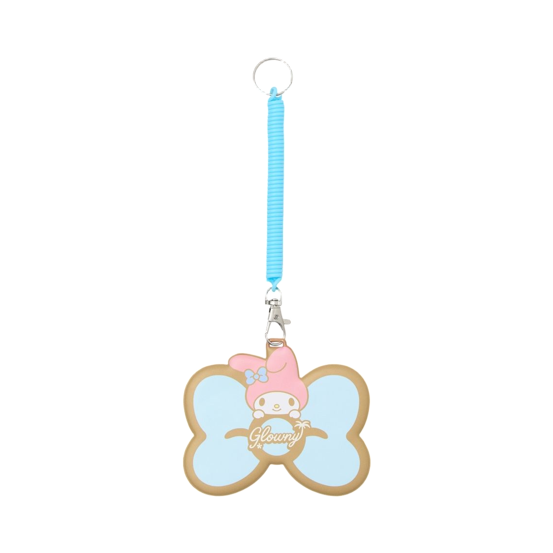 글로니 x 마이 멜로디 보우 러기지 태그 베이비 블루(Glowny x My Melody Bow Luggage Tag Baby Blue)