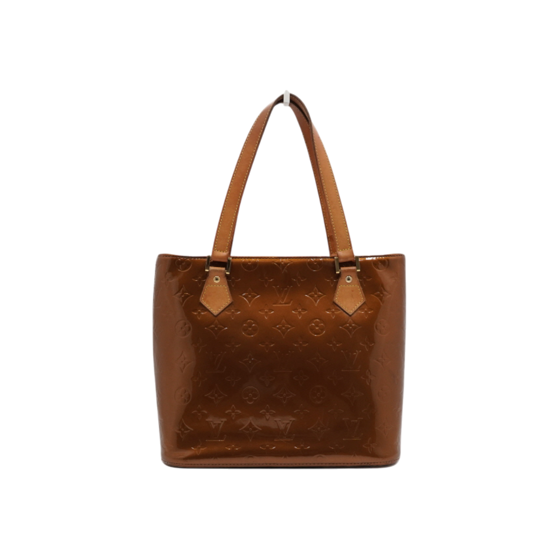 ITJWE9W2EDTW Louis Vuitton M91055 Vernis Amarante Houston Tote & Shoulder Bag