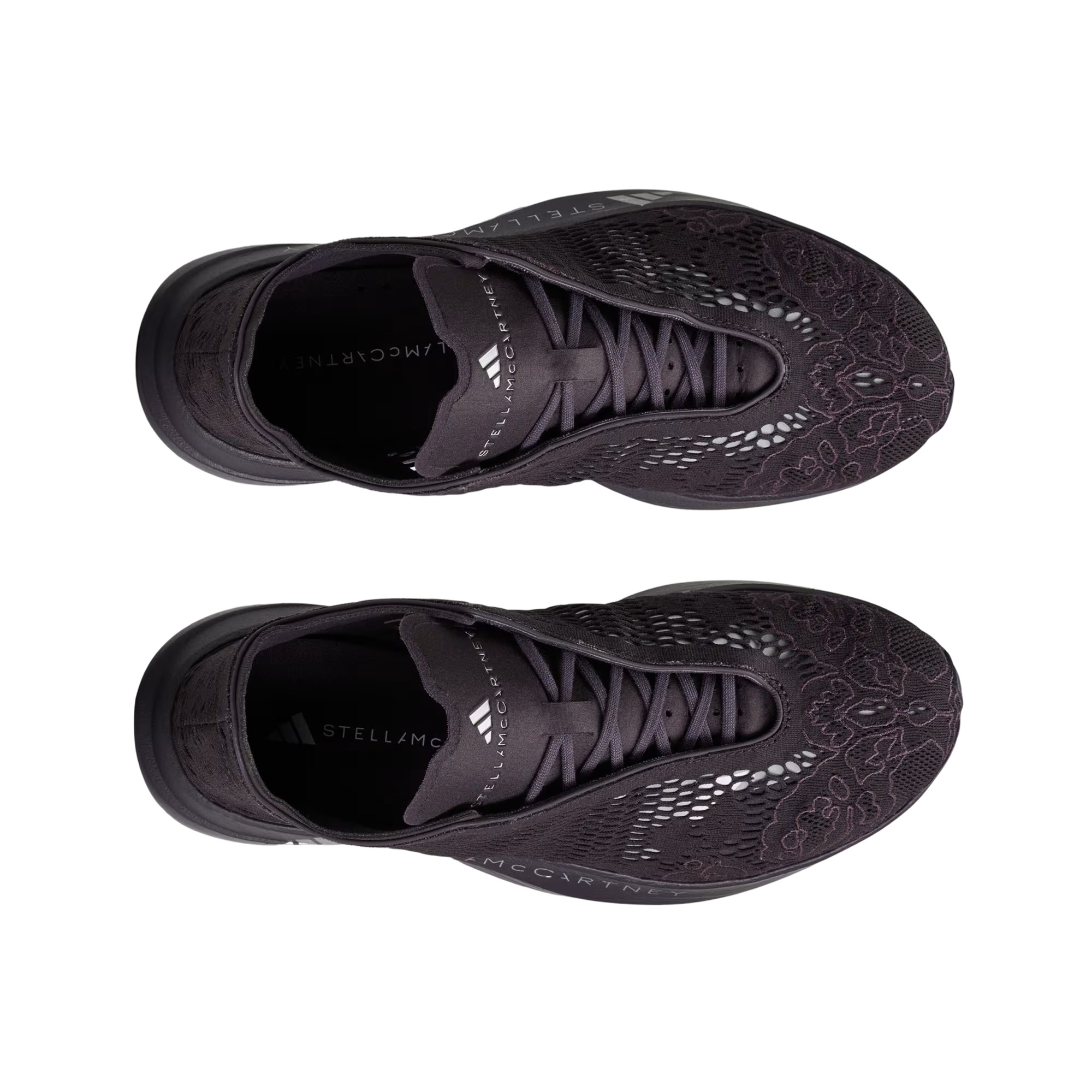 (W) 아디다스 x 스텔라 맥카트니 아디제로 EVO SL 오로라 블랙 리플렉티브 실버((W) Adidas x Stella McCartney Adizero EVO SL Aurora Black Reflective Silver) - 2