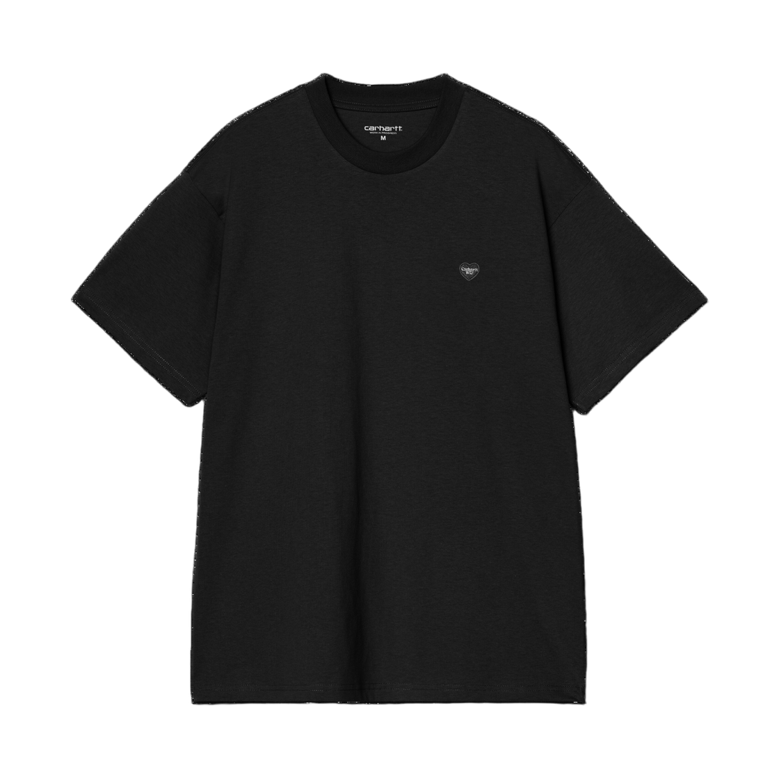 I037116-00E-XX Carhartt WIP S/S Small Heart T-Shirt Black Black