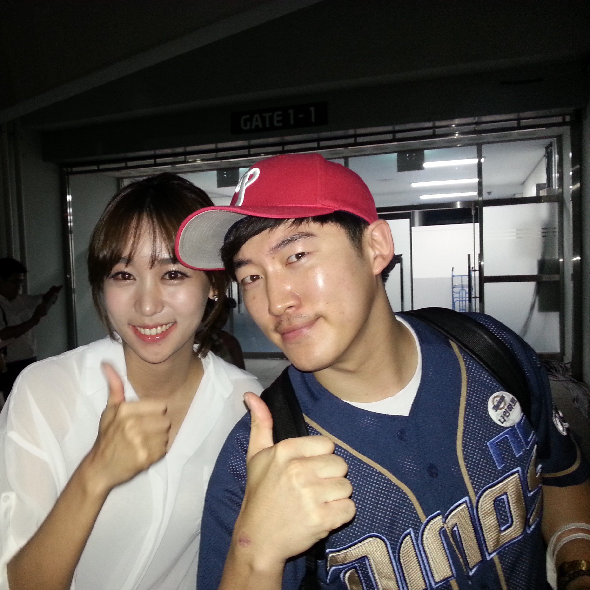 NC Dinos Clutch Away Uniform Navy (Non Marking Ver.) 착용 스타일