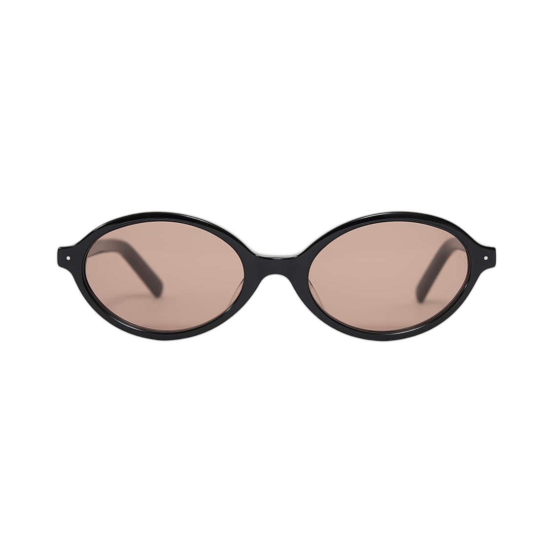 마뗑킴 마뗑 내로우 라운드 선글라스 브라운(Matin Kim Matin Narrow Round Suglasses Brown)
