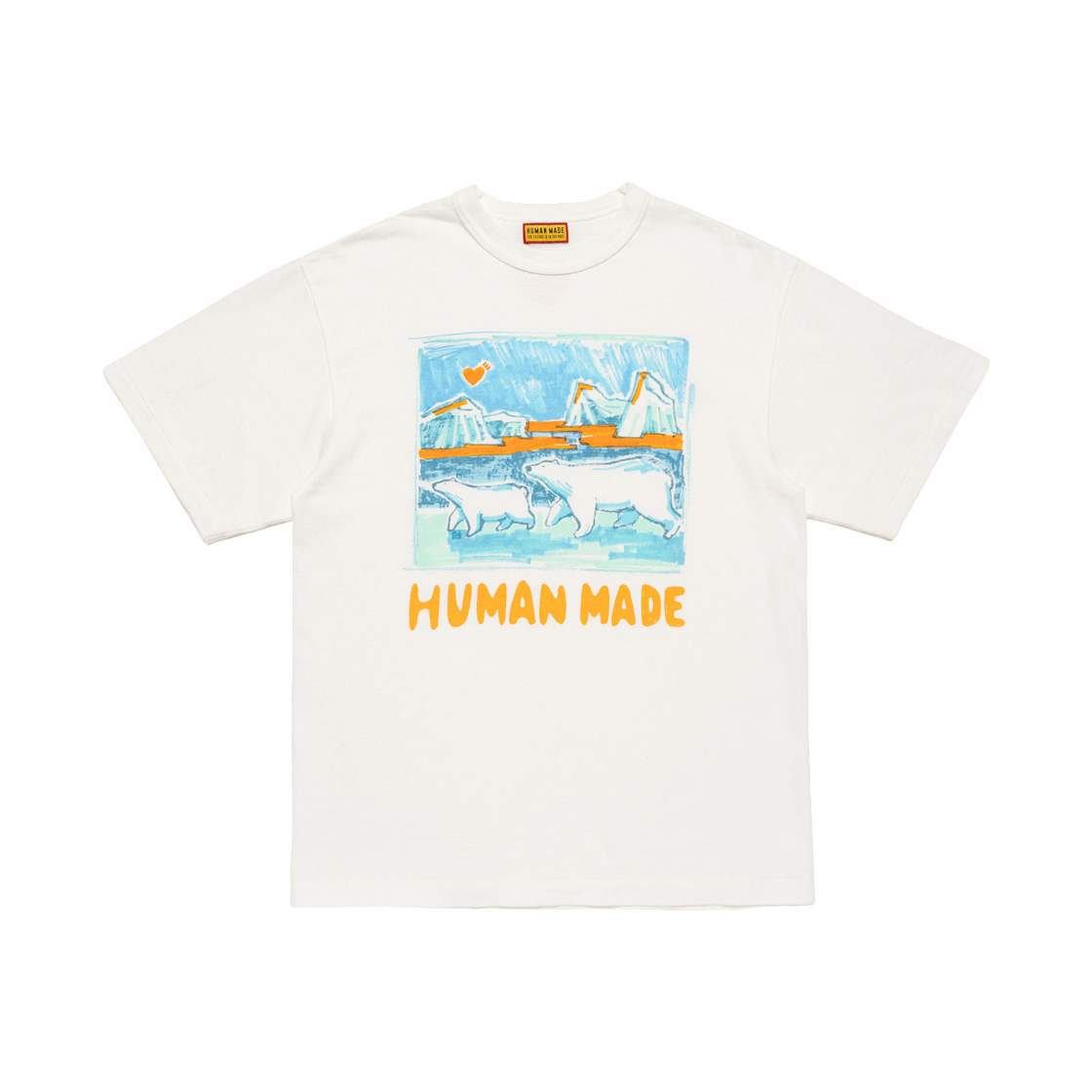 HM31TE007 Human Made Graphic T-Shirt White