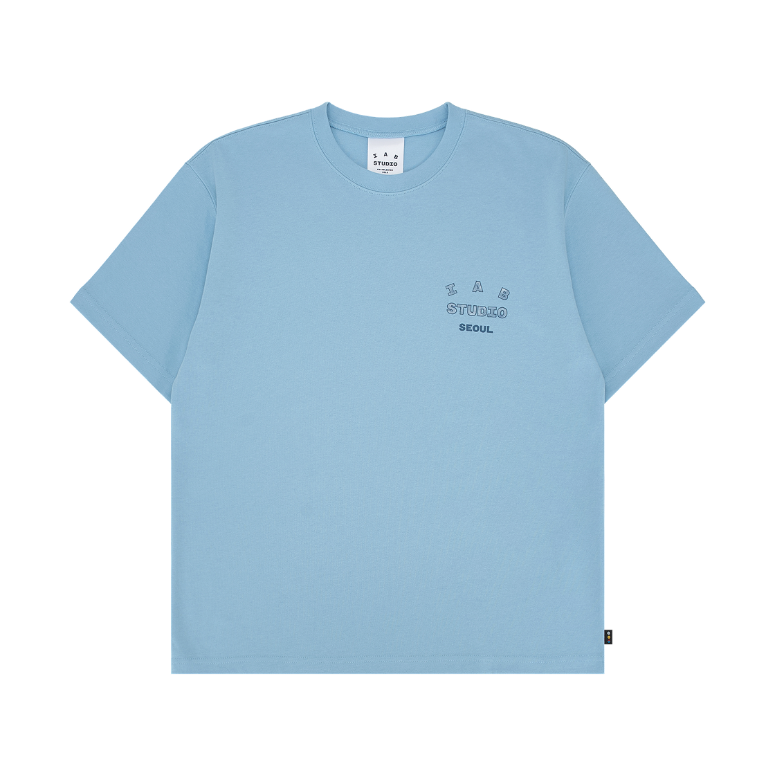 아이앱 스튜디오 서울 티셔츠 스카이 블루(IAB Studio Seoul T-Shirt Sky Blue) - 2