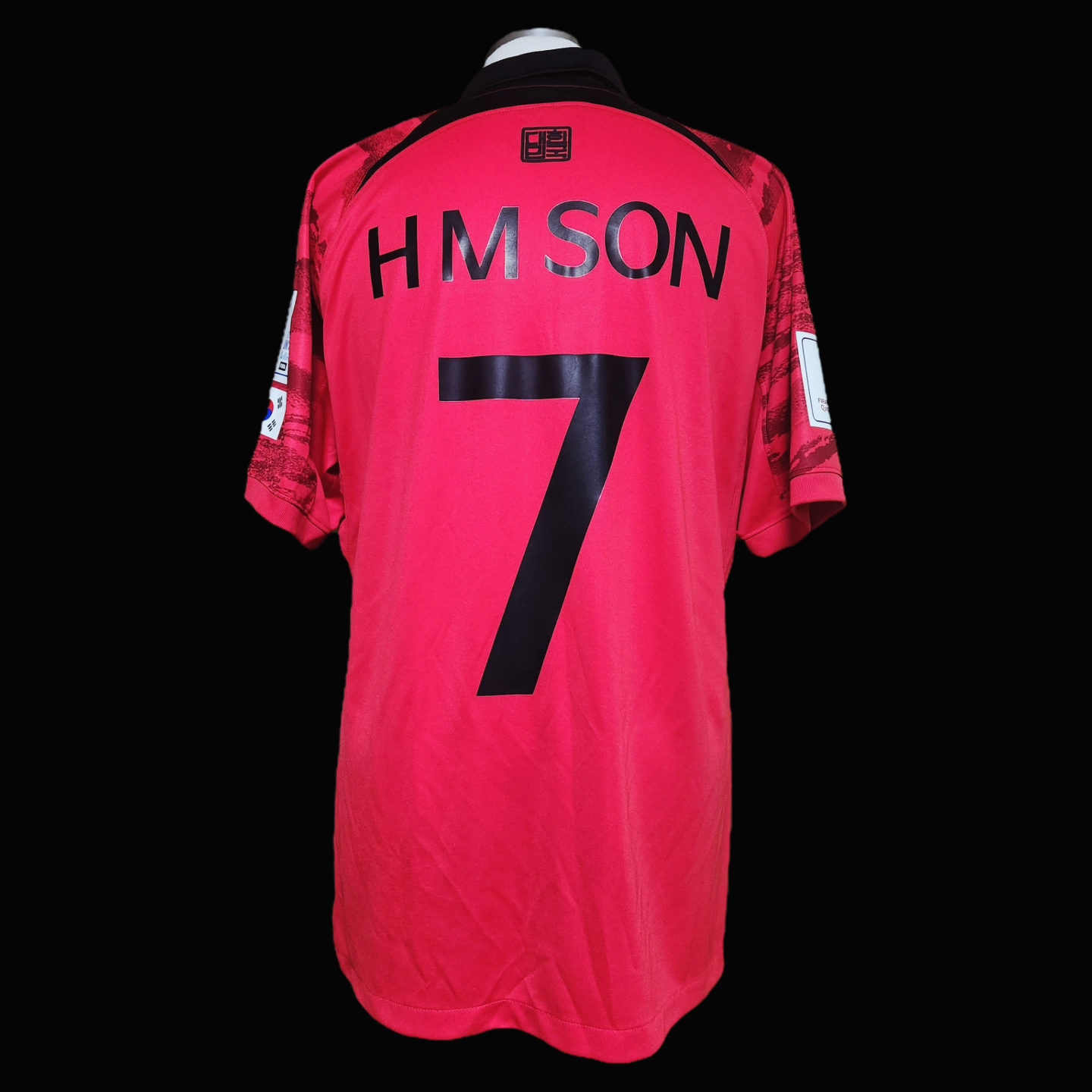 Nike Korea Dri-Fit Stadium Home SS Jersey Global Red - Asia (Non Marking Ver.) 착용 스타일 - 2