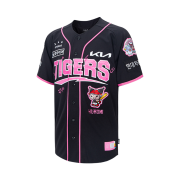 Kia Tigers x Kuromi 26 Authentic Jersey Black Pink (Non Marking Ver.)