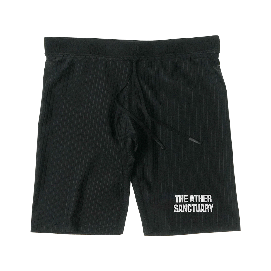 TG-004 THE ATHER SANCTUARY Origin Rib Half Tights  Black