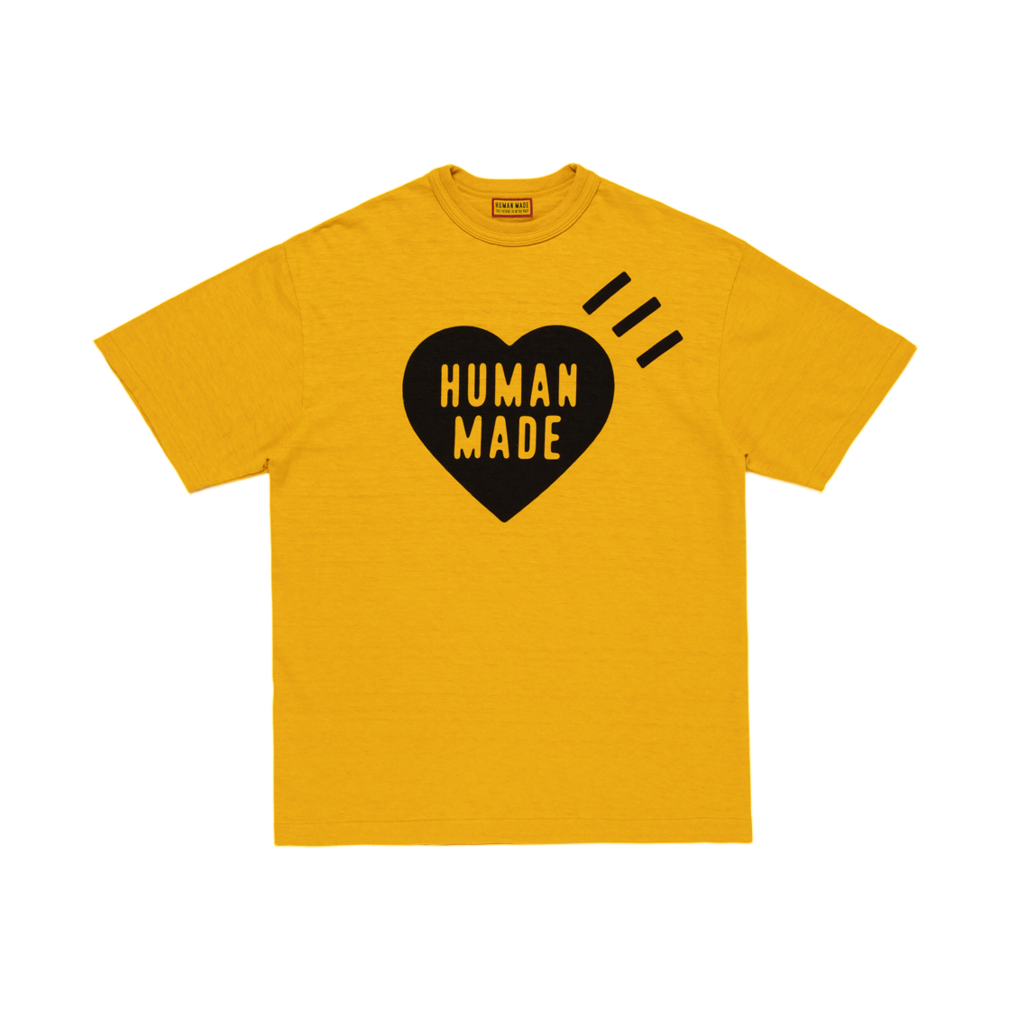 HM31CS044 Human Made Color T-Shirt Yellow
