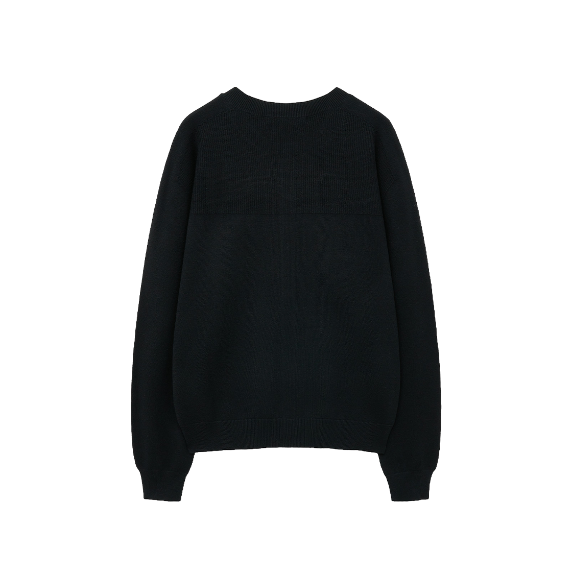 지오송지오 홀가먼트 카라리스 가디건 블랙 ZI6KT794BK(ZIOSONGZIO Wholegarment Collarless Cardigan Black) - 2