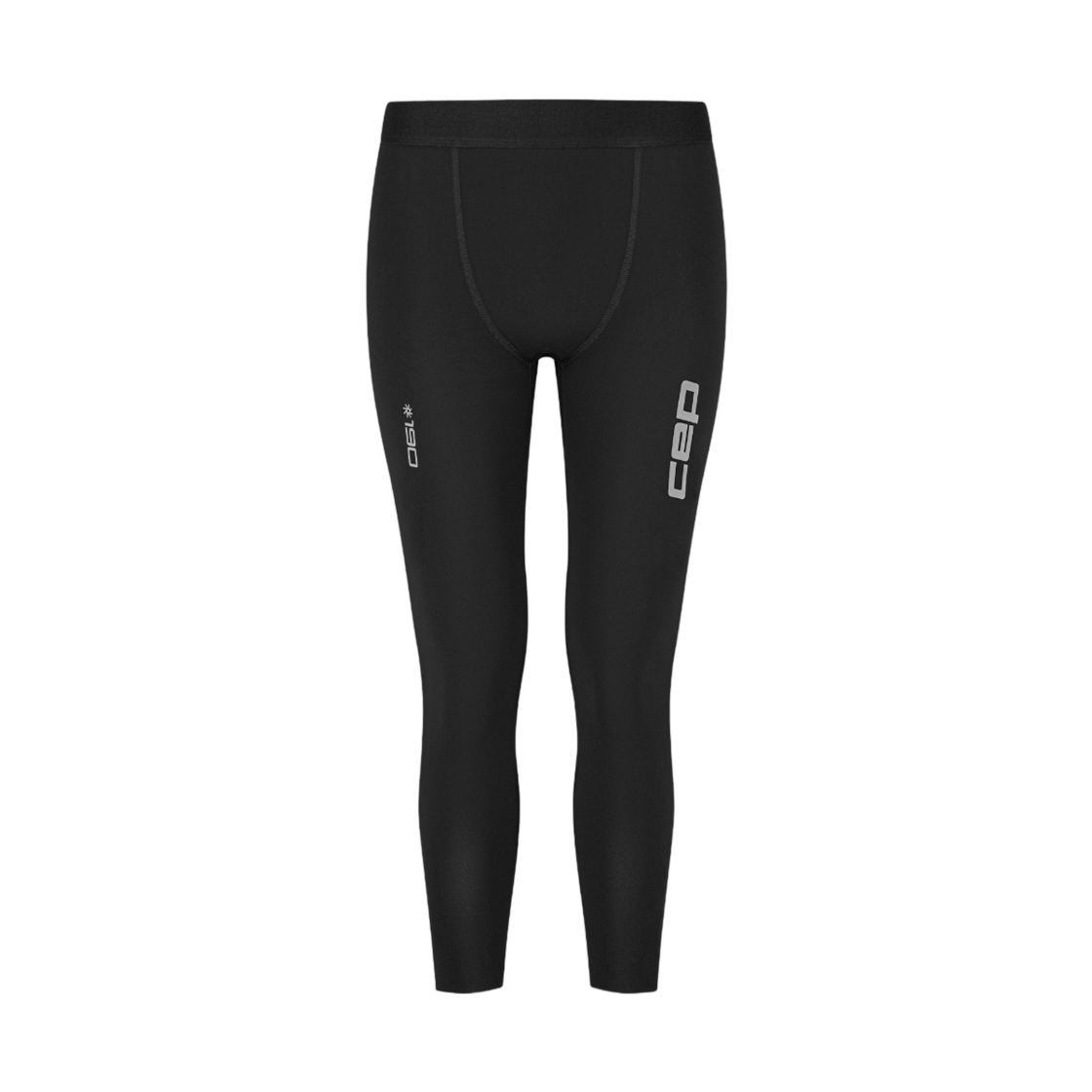 (W) CEP 프로 런 울트라라이트 타이츠 7/8 블랙((W) CEP Pro Run Ultralight Tights 7/8 Black)