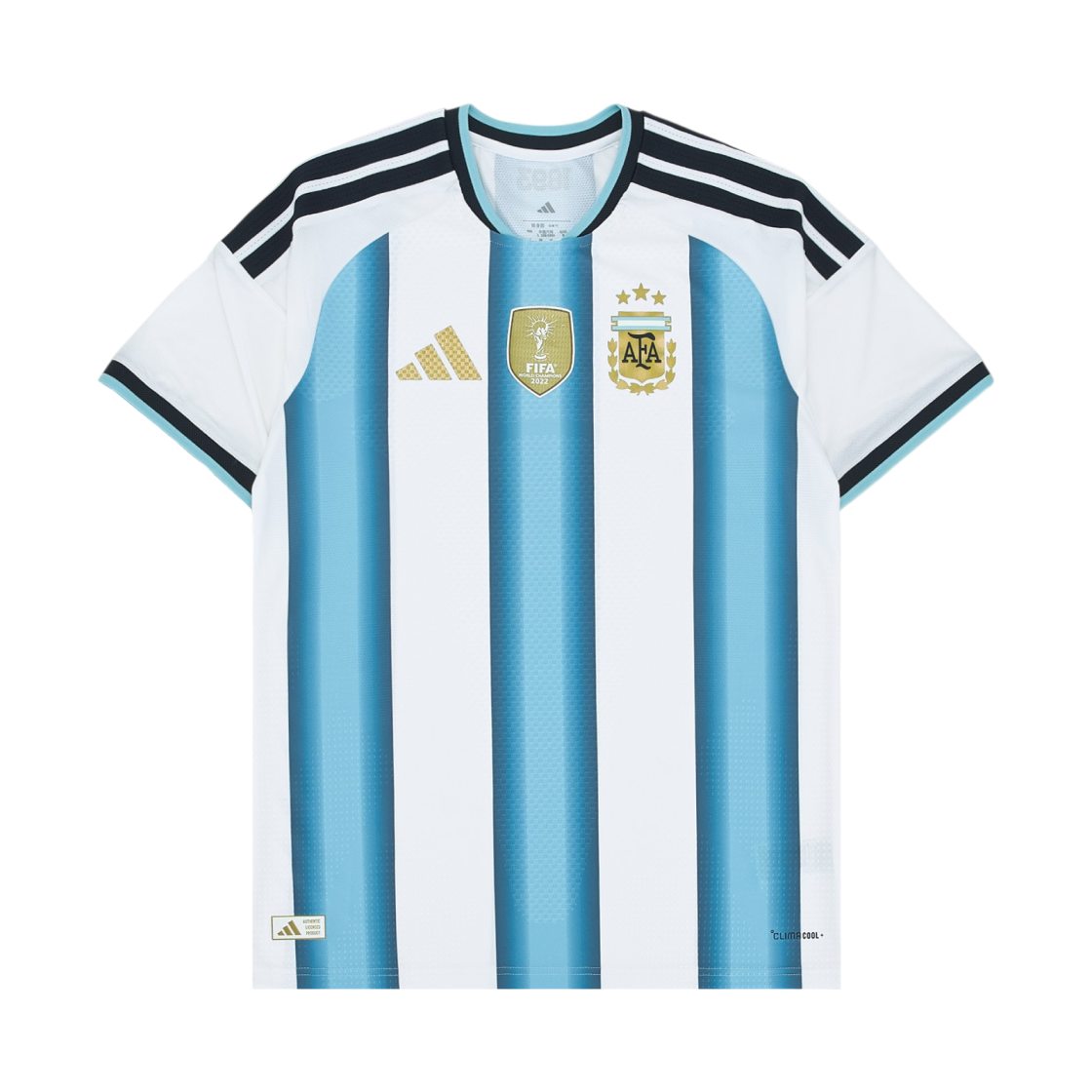아디다스 아르헨티나 2026 홈 어센틱 저지 - KR 사이즈 (논 마킹 버전)(Adidas Argentina 2026 Home Authentic Jersey White Icey Blue - KR Sizing (Non Marking Ver.))