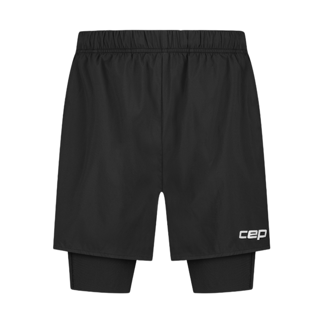 CEP 코어 런 쇼츠 2 in 1 블랙(CEP Core Run Shorts 2 in 1 Black)