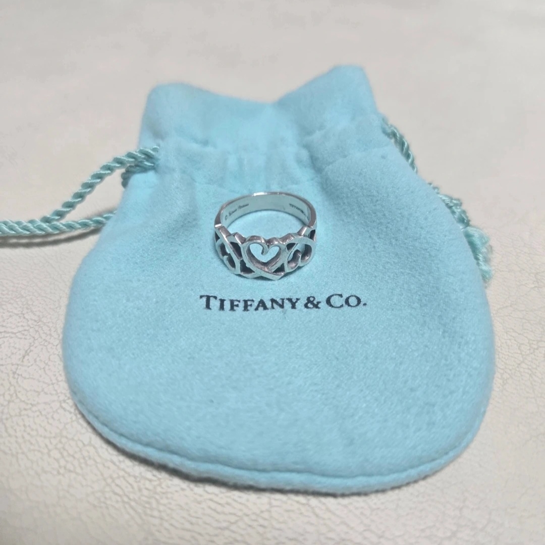 Tiffany & Co. Tiffany 1837 Cuff Silver, Tiffany & Co. Atlas 12mm Ring 착용 스타일 - 3