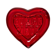 Human Made Heart Glass Tray Red