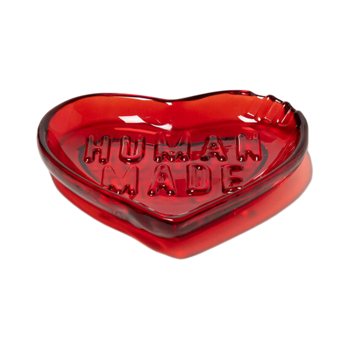 휴먼 메이드 하트 글래스 트레이 레드(Human Made Heart Glass Tray Red) - 2