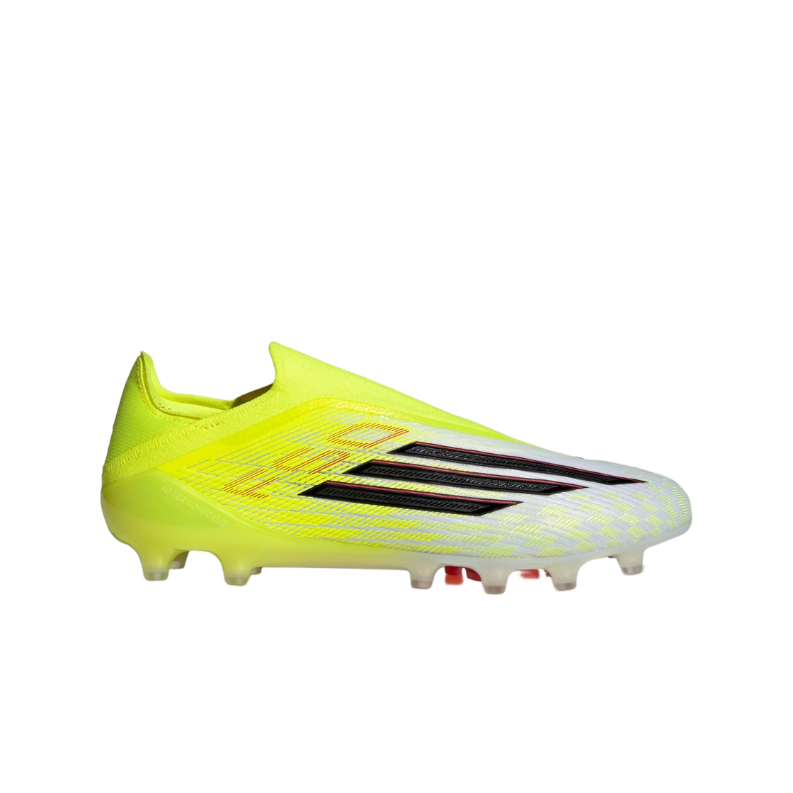 아디다스 F50 엘리트 레이스리스 AG 팀 솔라 옐로우 2 코어 블랙(Adidas F50 Elite Laceless AG Team Solar Yellow 2 Core Black) - 1