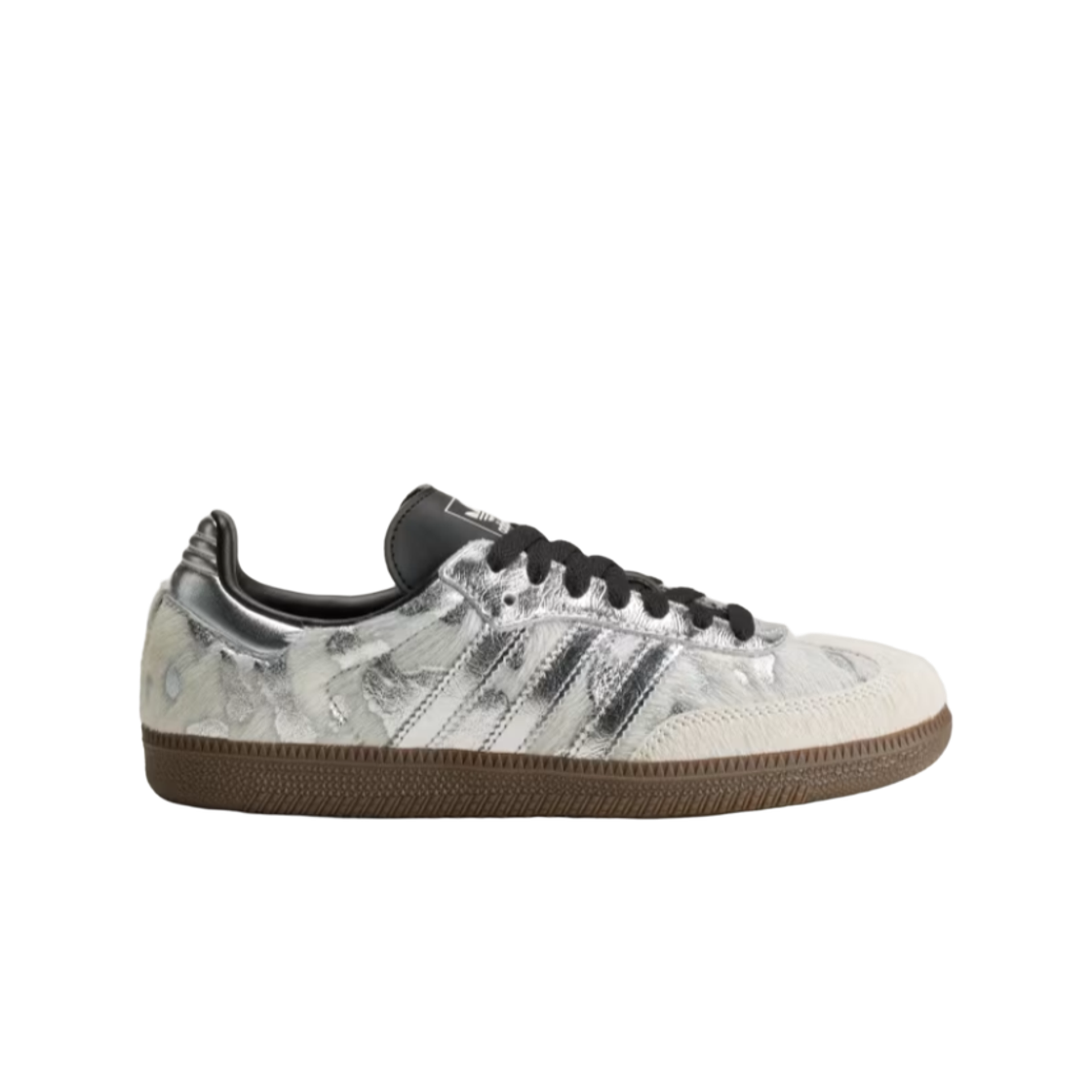 KJ2314 (W) Adidas Samba OG Cream White Silver Metallic