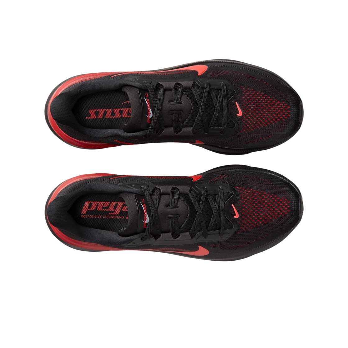 나이키 에어 줌 페가수스 42 블랙 유니버시티 레드(Nike Air Zoom Pegasus 42 Black University Red) - 2