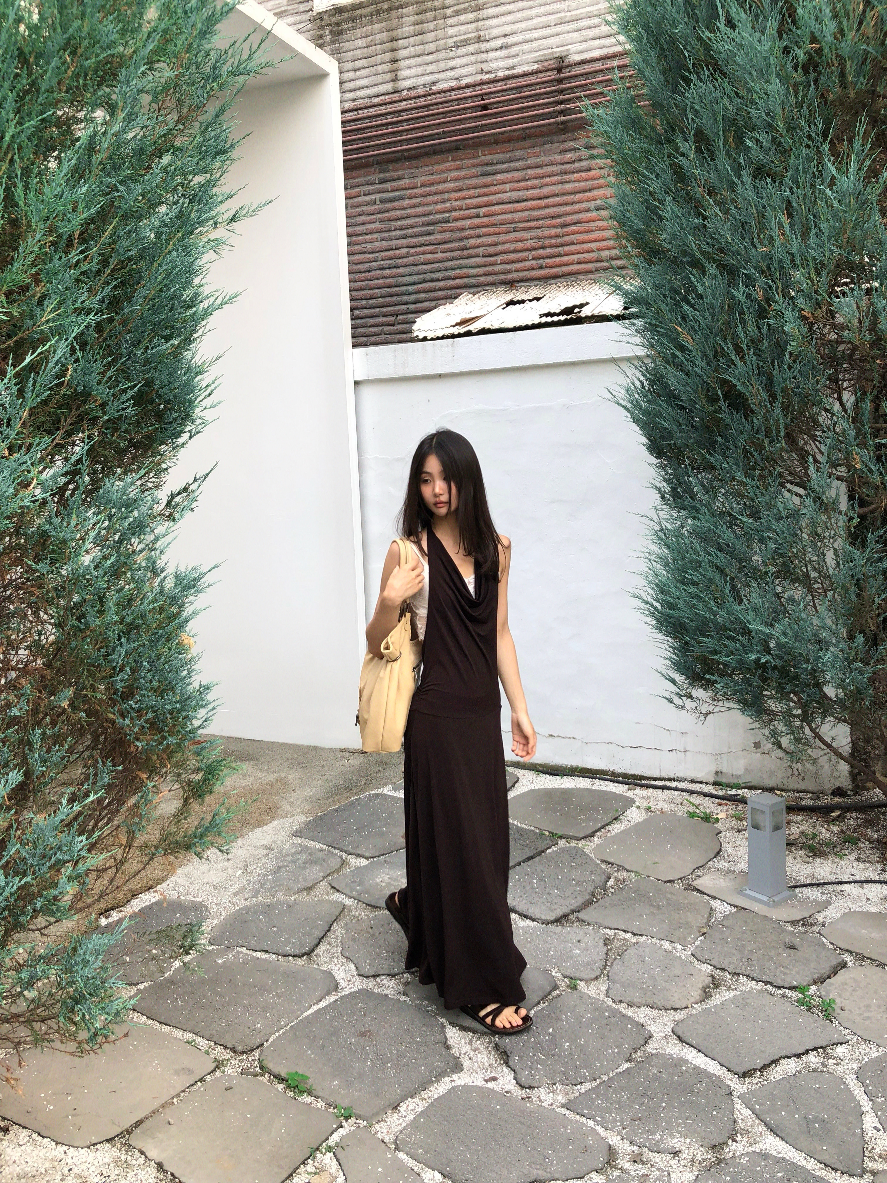 Jerusalem Sandals No.8 The Good Shepherd Brown 착용 스타일 - 2