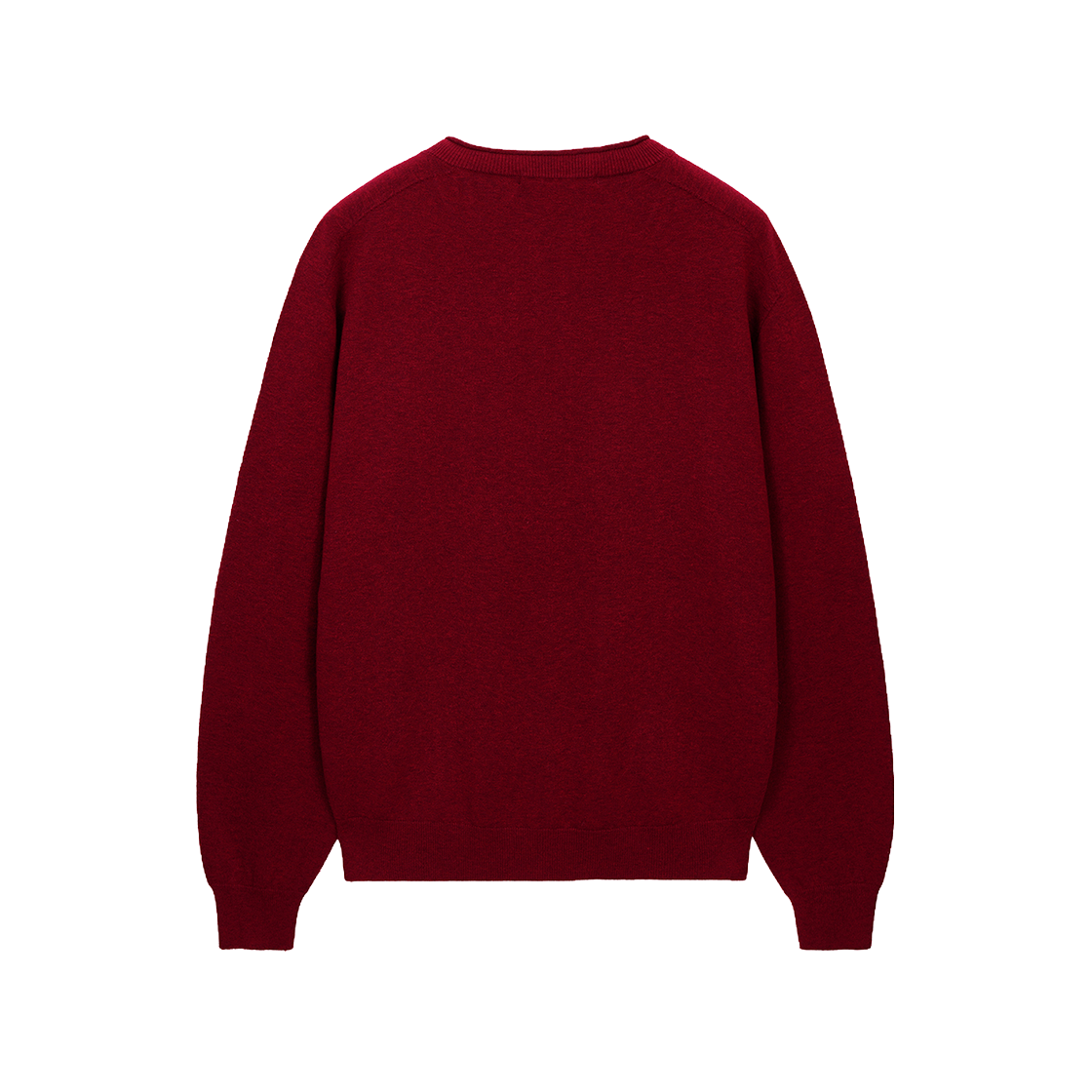 지오송지오 타임리스 홀가먼트 카라리스 가디건 멜란지레드 ZI2KT292MR(ZIOSONGZIO Timeless Wholegarment Collarless Cardigan Melange Red) - 2