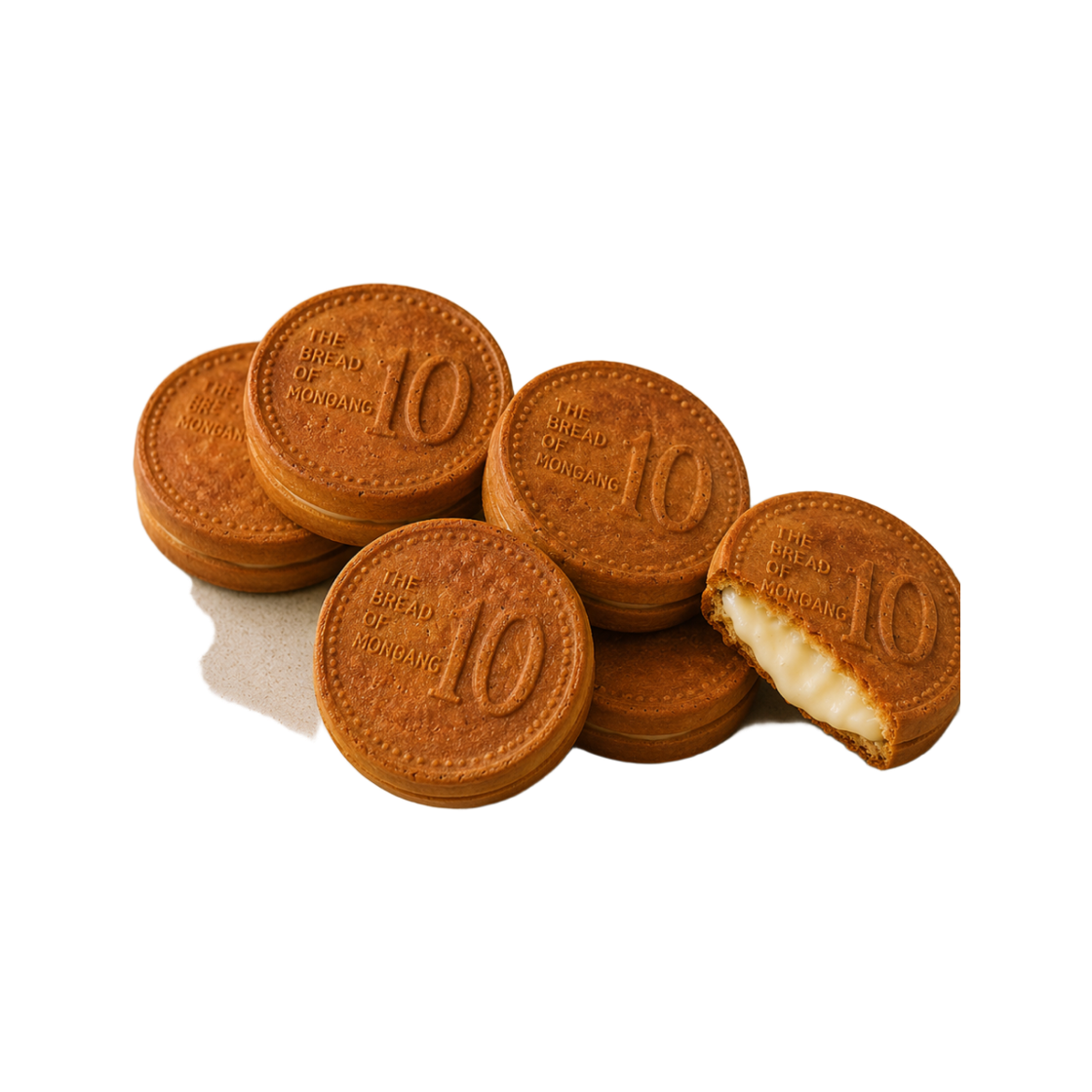몽당 모짜렐라 치즈 품은 십원빵 120g, 2팩 구성 (240g)(mong dang Cheese 10won Bread) - 4