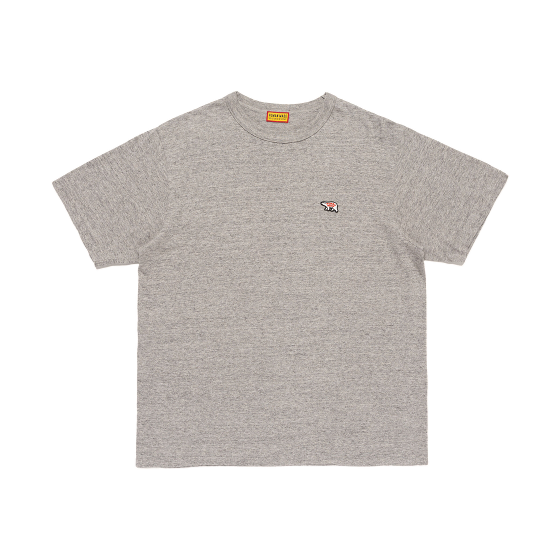 HM31CS115 Human Made Animal Badge T-Shirt #3 Gray