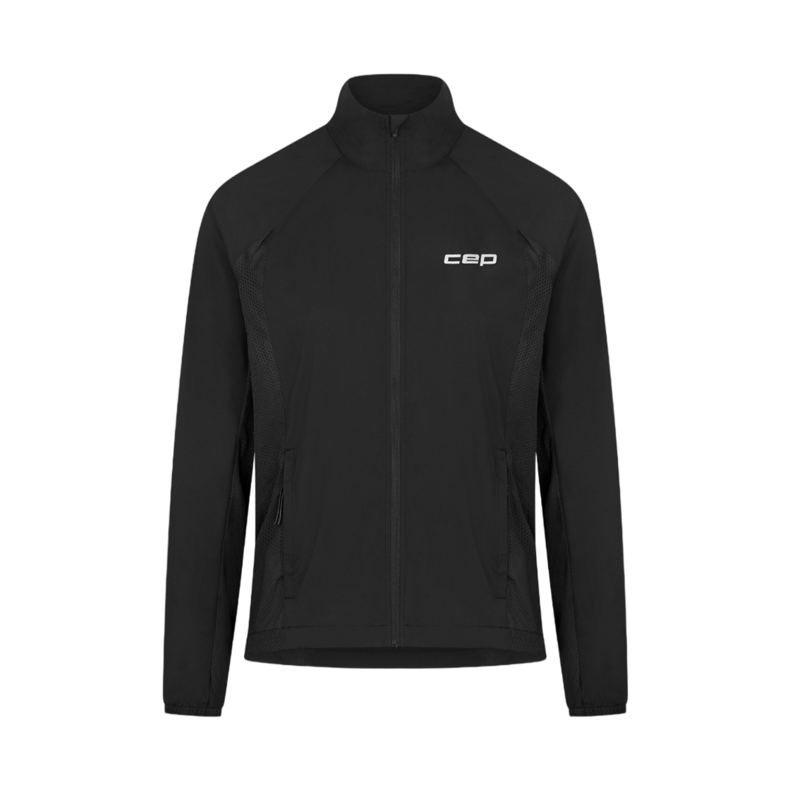 (W) CEP 코어 런 윈드브레이커 블랙((W) CEP Core Run Windbreaker Black)