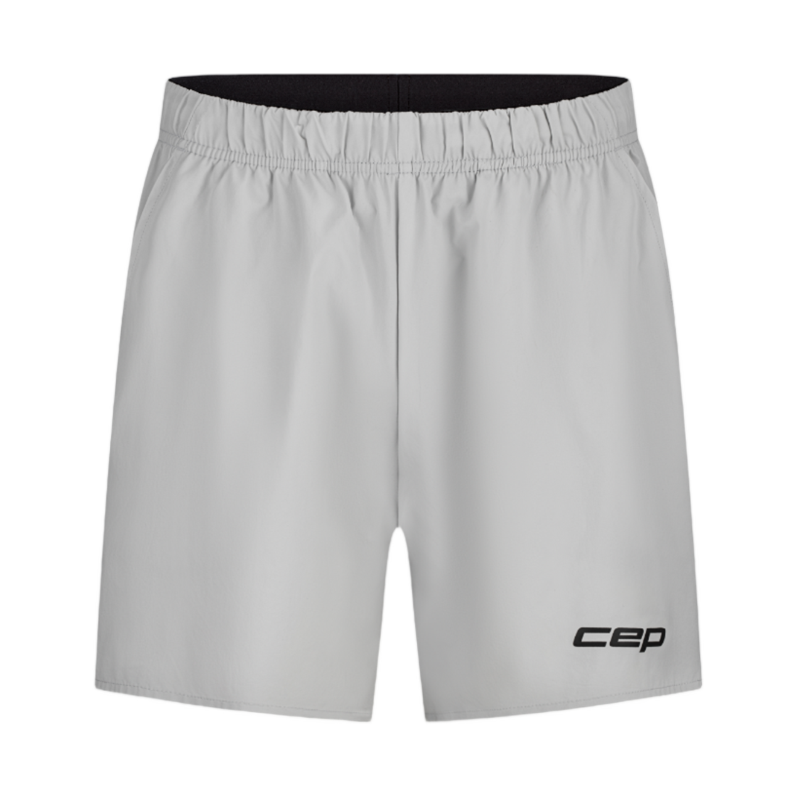 CEP 코어 런 쇼츠 루즈 핏 라이트 그레이(CEP Core Run Shorts Loose Fit Light Grey)