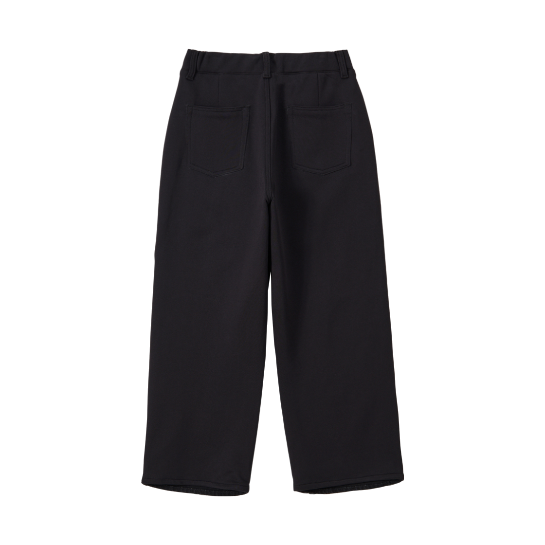 언노운플라넷 스웻팬츠 배색 밴딩 데님 팬츠 샌드 블랙(UNKNOWN PLANET Color-blocked banding sweatpants denim pants sand black) - 2