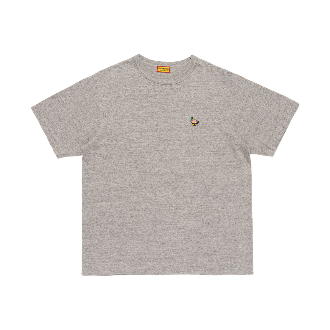 HM31CS112 Human Made Animal Badge T-Shirt #1 Gray
