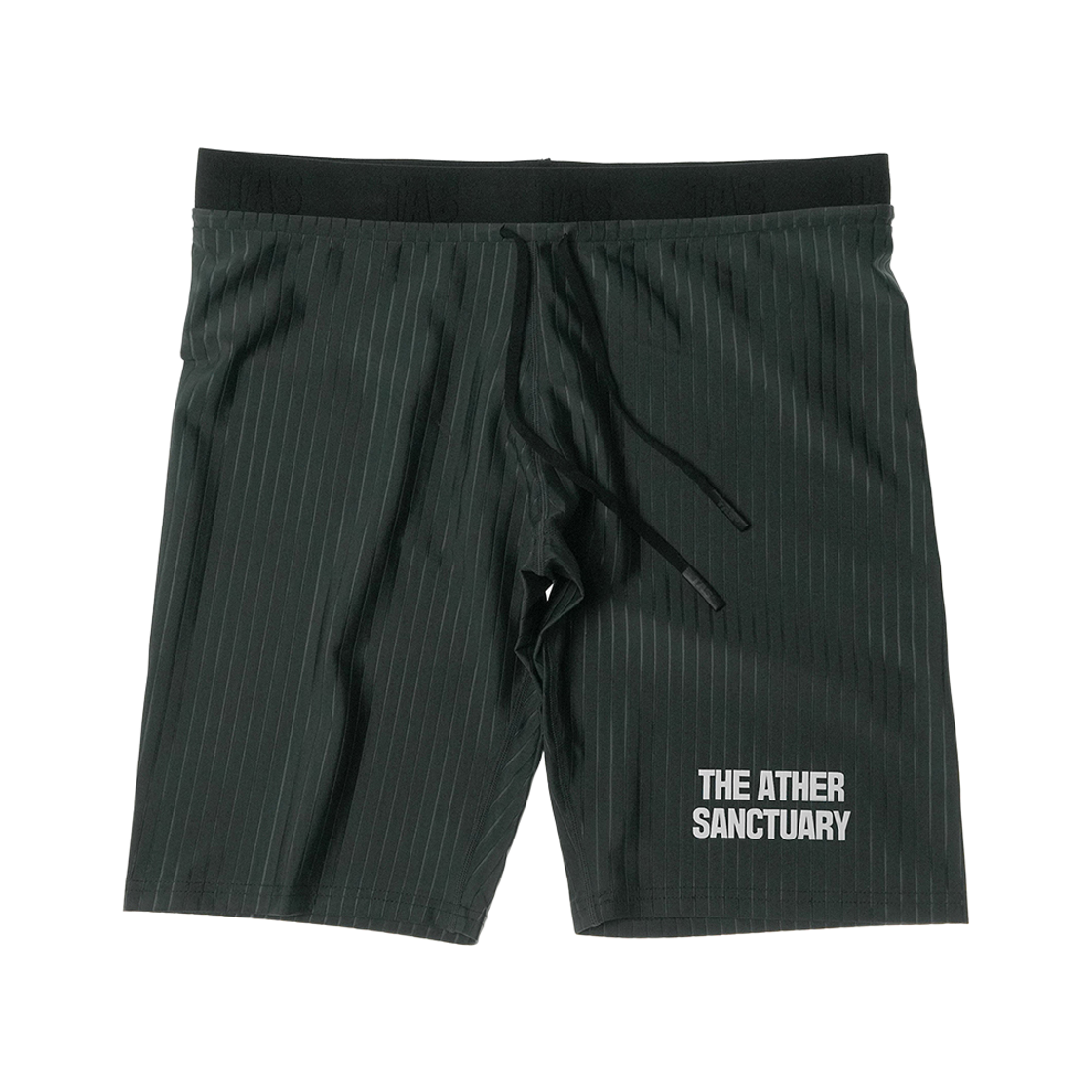 TG-005 THE ATHER SANCTUARY Origin Rib Half Tights Charcoal