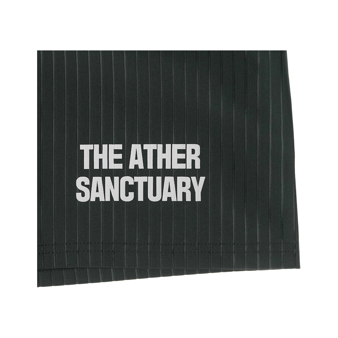 디아더생츄어리 오리진 립 하프 타이즈 차콜(THE ATHER SANCTUARY Origin Rib Half Tights Charcoal) - 2