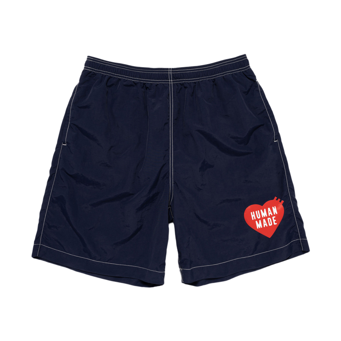 휴먼 메이드 스윔 쇼츠 네이비(Human Made Swim Shorts Navy) - 1