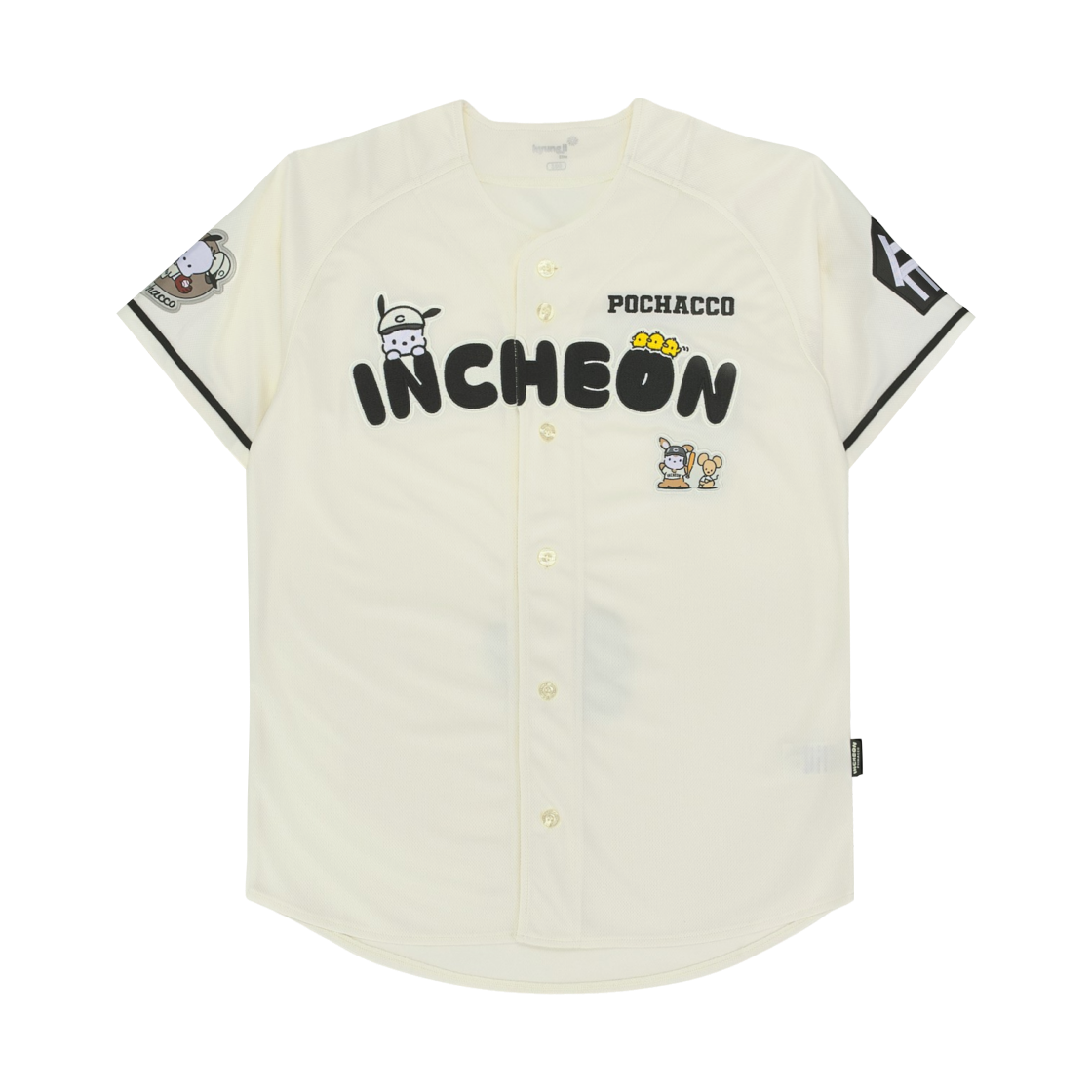 SSG 랜더스 x 포차코 인천 에디션 유니폼 베이지 (논 마킹 버전)(SSG Landers x Pochacco Incheon Edition Uniform Beige (Non Marking Ver.)) - 1