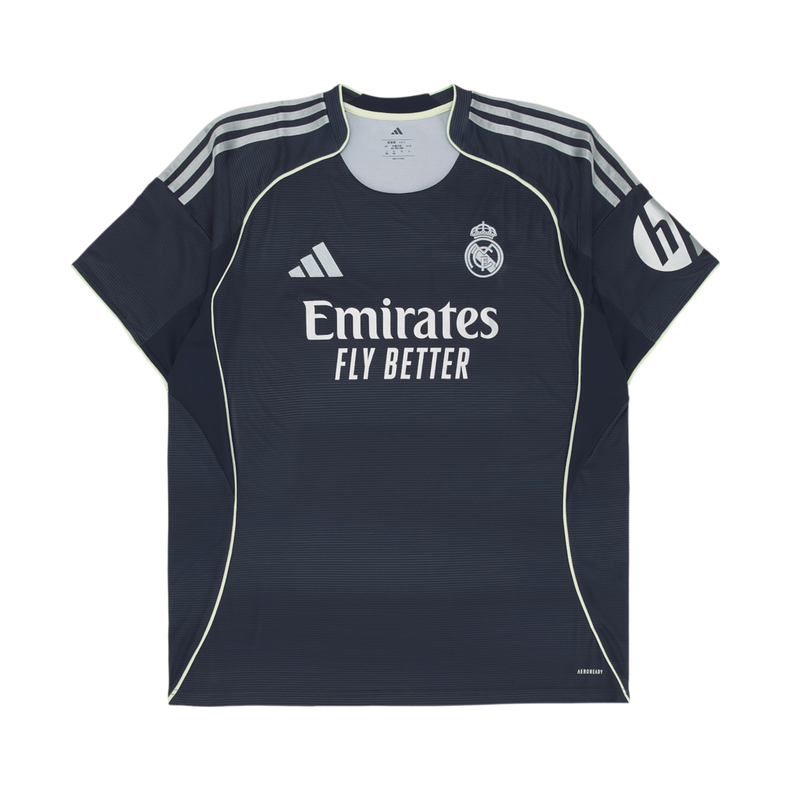 아디다스 레알 마드리드 2025/26 어웨이 저지 레전드 잉크 - KR 사이즈 (논 마킹 버전)(Adidas Real Madrid 2025/26 Away Jersey Legend Ink - KR Sizing (Non Marking Ver.))