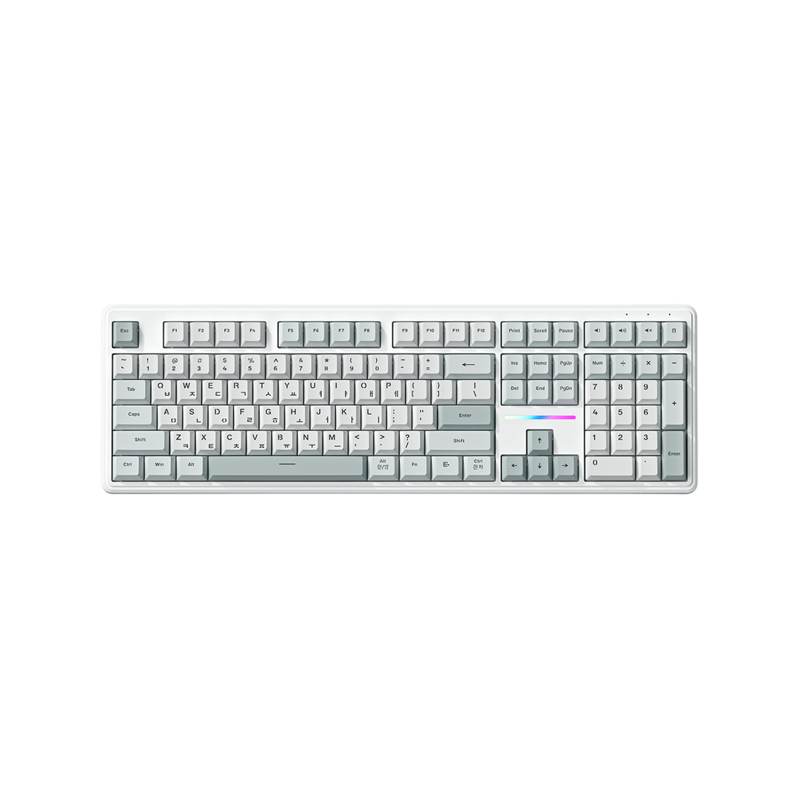 긱스타 GK108FE 유선 사무용 게이밍 풀배열 키보드 멤브레인 (4 컬러)(Geekstar GK108FE Silent Gamming Membrane Keyboard (4 colors)) - 1
