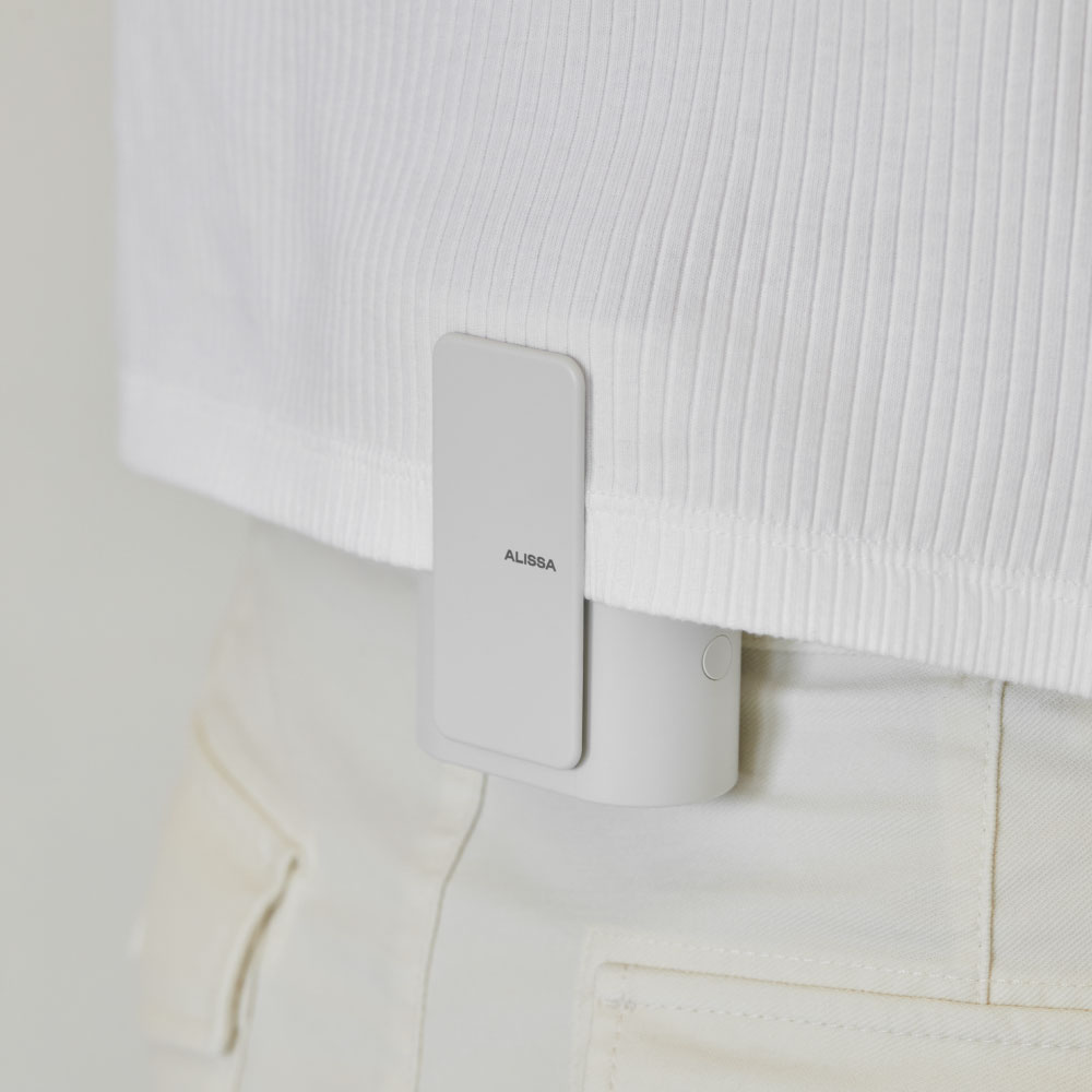 알리사 100단 ICE TUNNEL MAX 휴대용 손 선풍기 허리 바디 등 캠핑 클립팬(Alissa 100-Level ICE TUNNEL MAX Wearable Clip Fan for Waist & Hands-Free Cooling) - 3