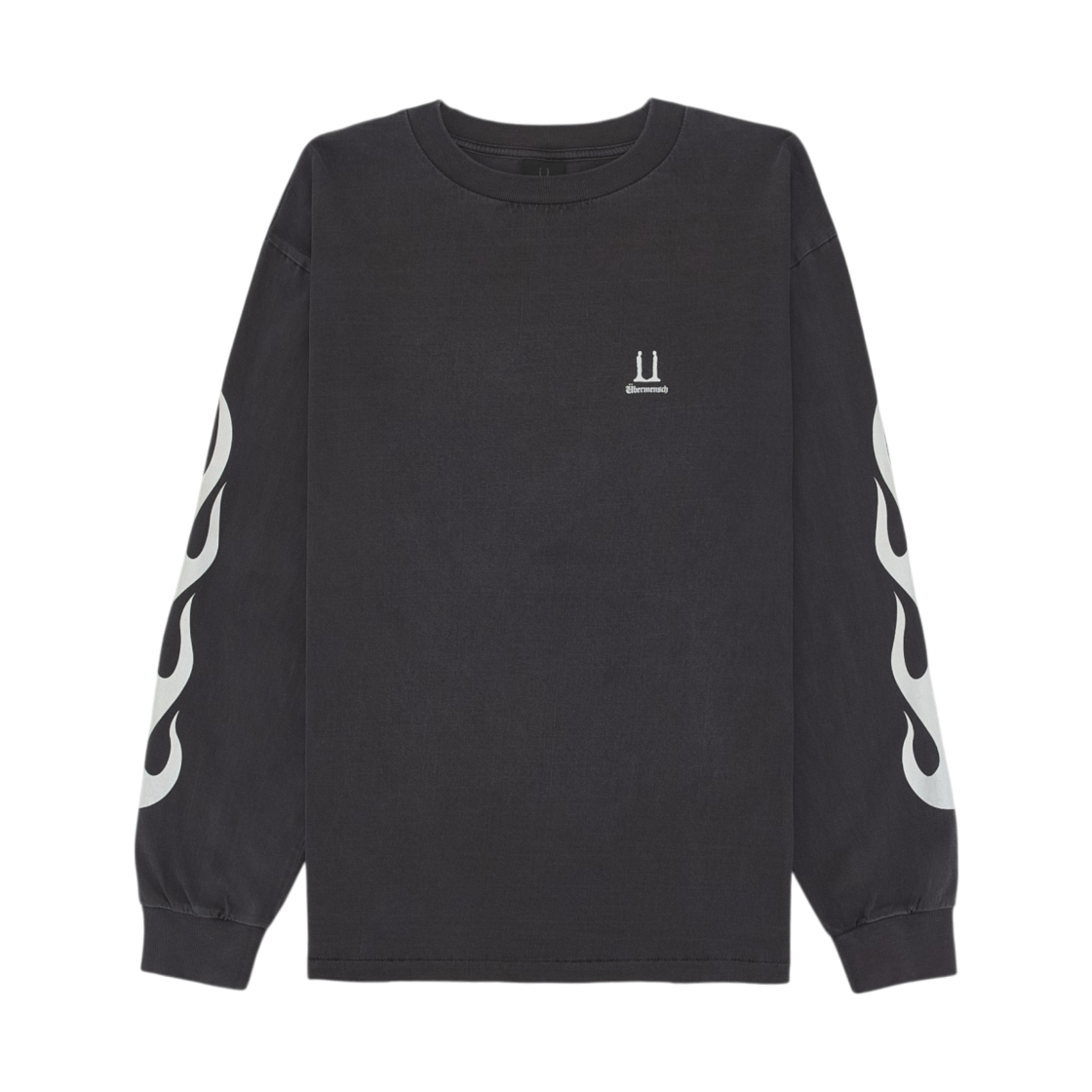 지드래곤 위버멘쉬 롱슬리브 티셔츠 차콜(G-DRAGON Ubermensch Long Sleeved T-Shirts Charcoal) - 1