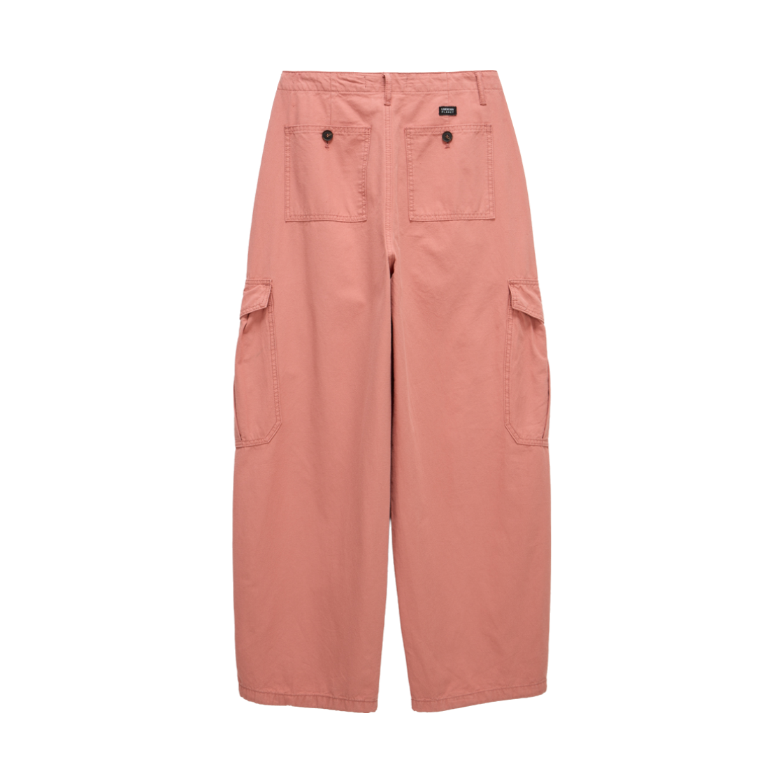언노운플라넷 턱주름 와이드 스트링 카고 면팬츠 핑크(UNKNOWN PLANET Wide String Cargo Pants with Pleats in Pink) - 2
