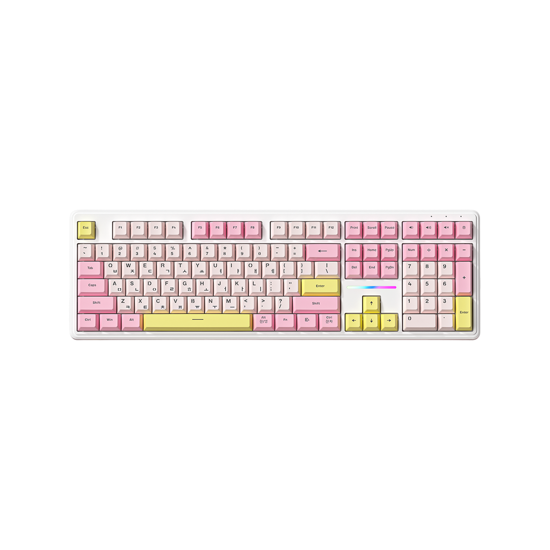 긱스타 GK108FE 유선 사무용 게이밍 풀배열 키보드 멤브레인 (4 컬러)(Geekstar GK108FE Silent Gamming Membrane Keyboard (4 colors))