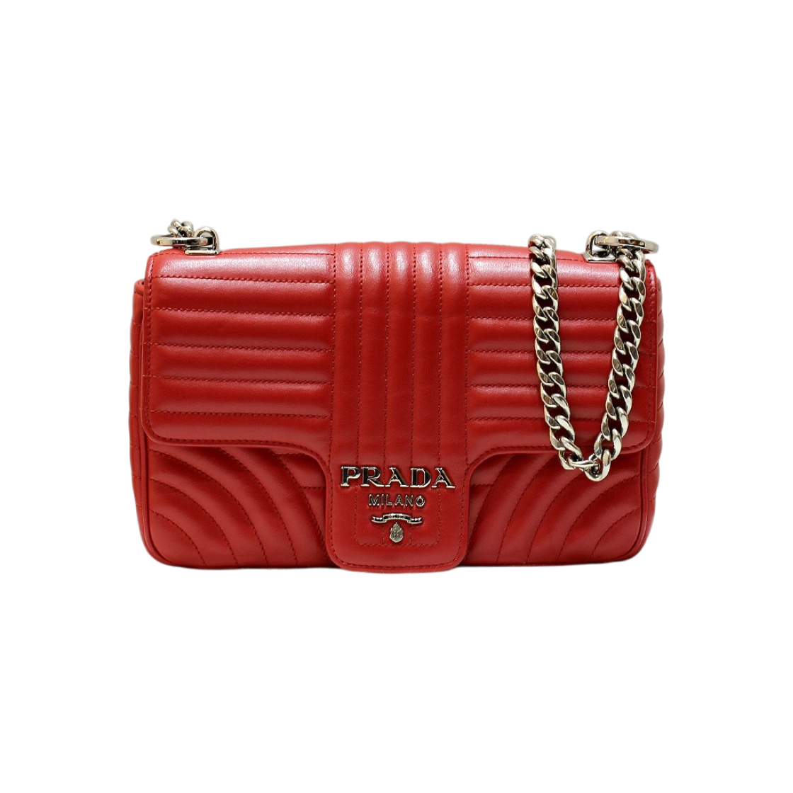 ITFKDL954HHJ Prada Diagram Medium Chain Shoulder Bag 1BD108